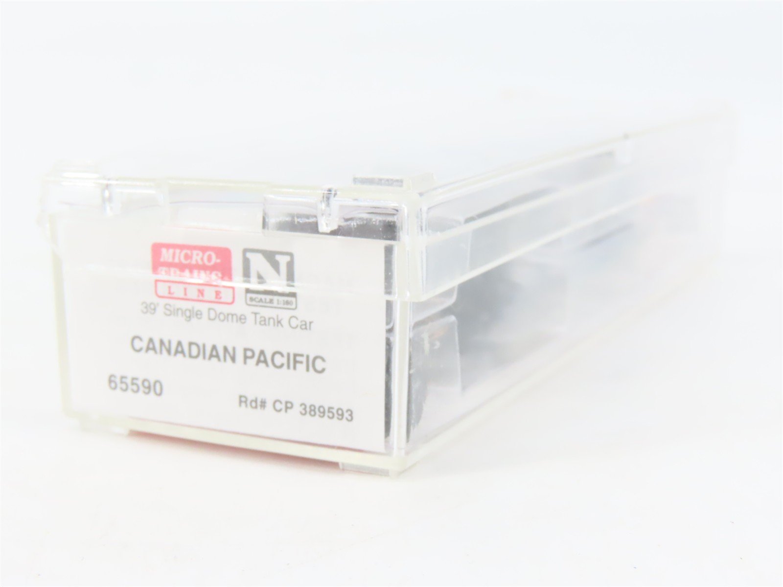 N Scale Micro-Trains MTL 65590 CP Canadian Pacific 39' Single Dome Tankcar #9593