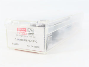 N Scale Micro-Trains MTL 65590 CP Canadian Pacific 39' Single Dome Tankcar #9593