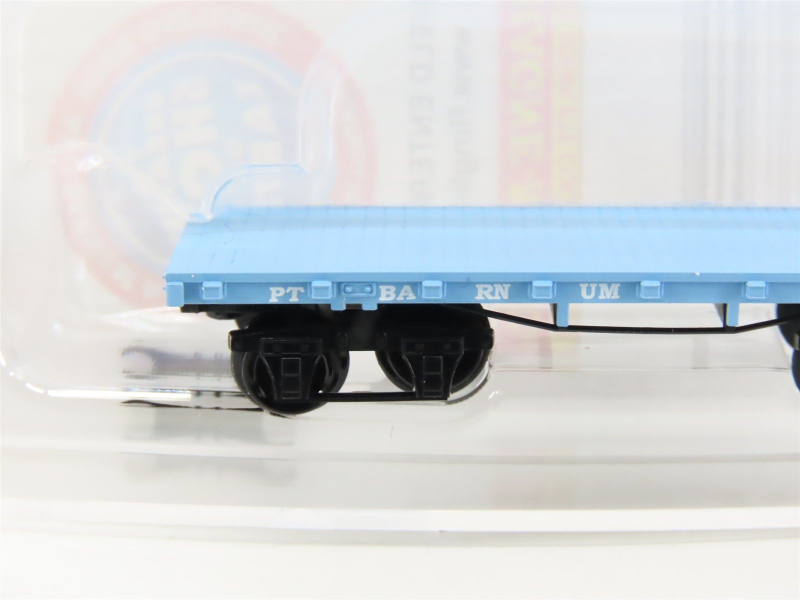 N Scale Micro-Trains MTL 15300042 P.T. Barnum 36' Flatcar #26