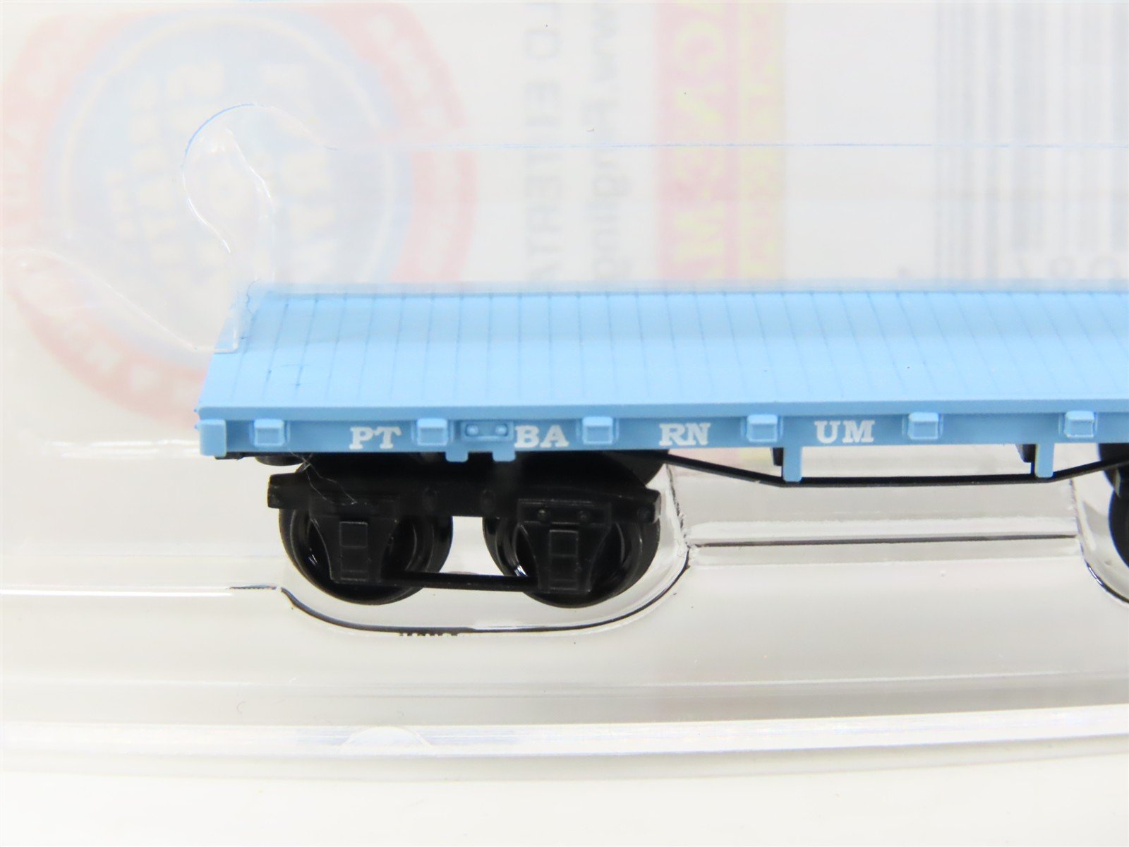 N Scale Micro-Trains MTL 15300041 P.T. Barnum 36' Flatcar #16