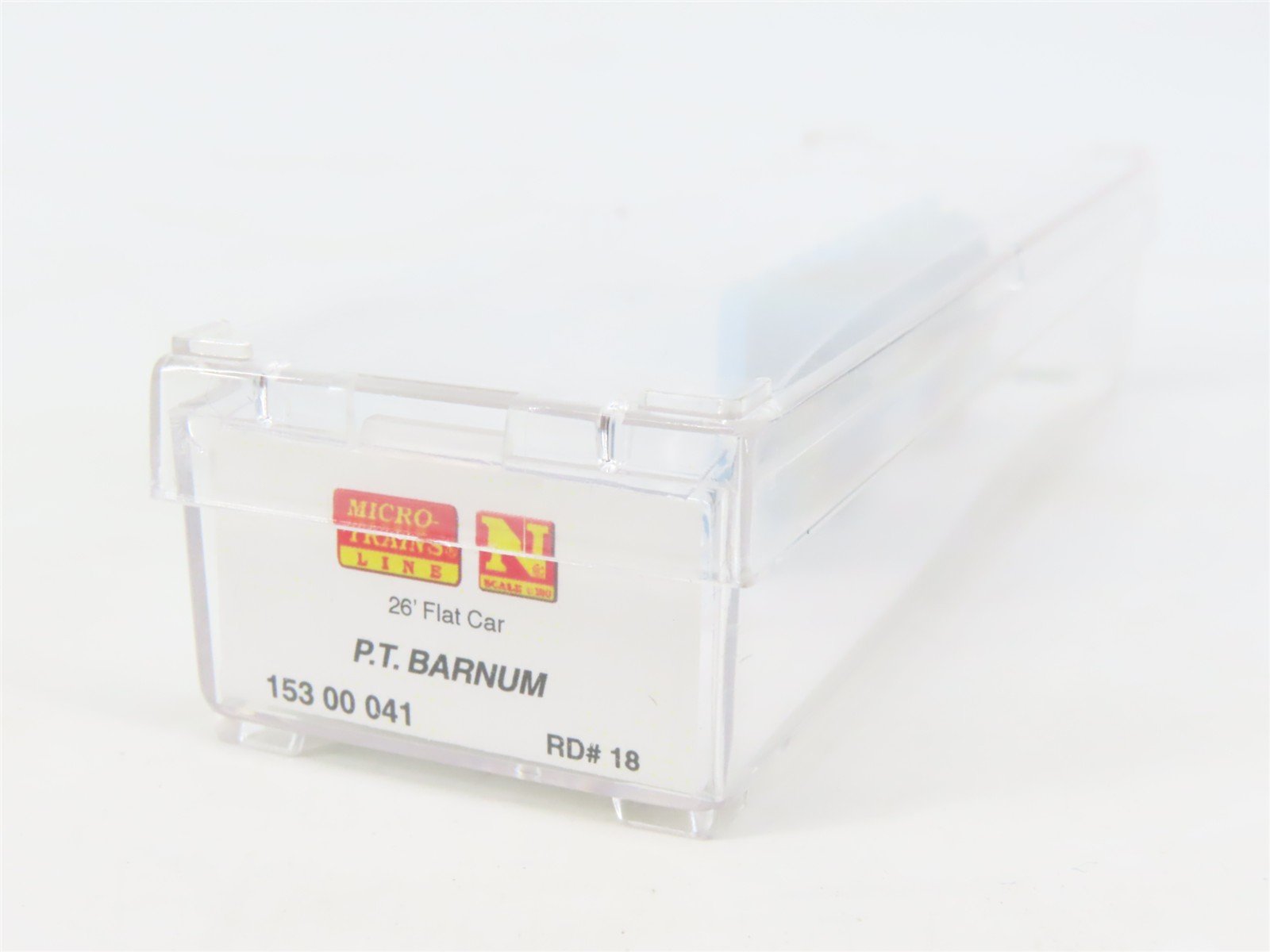 N Scale Micro-Trains MTL 15300041 P.T. Barnum 36' Flatcar #16