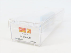 N Scale Micro-Trains MTL 15300041 P.T. Barnum 36' Flatcar #16