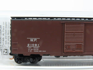 N Scale Micro-Trains MTL 02000816 WP Western Pacific 40' Standard Boxcar #21091