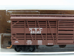 N Micro-Trains MTL 03500040 NYC New York Central 40' Despatch Stock Car #28028