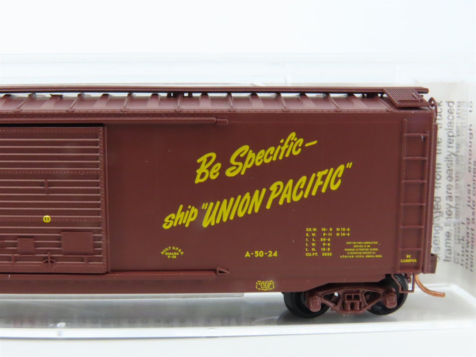 N Scale Micro-Trains MTL 33150 UP Union Pacific 50' Boxcar #163080