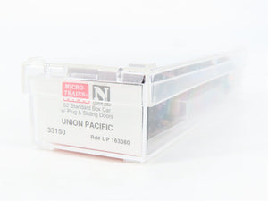 N Scale Micro-Trains MTL 33150 UP Union Pacific 50' Boxcar #163080