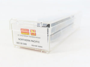 N Scale Micro-Trains MTL 08300040 NP Northern Pacific 40' Gondola #53250 w/Load