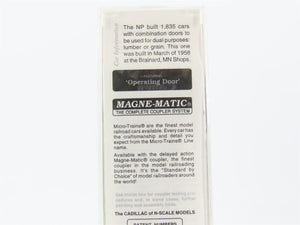 N Scale Micro-Trains MTL 22090 NP Northern Pacific 40' Standard Boxcar #8135