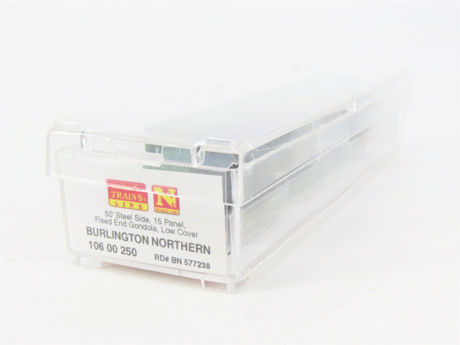 N Micro-Trains MTL 10600250 BN Burlington Northern 50' Gondola #577238 w/Cover