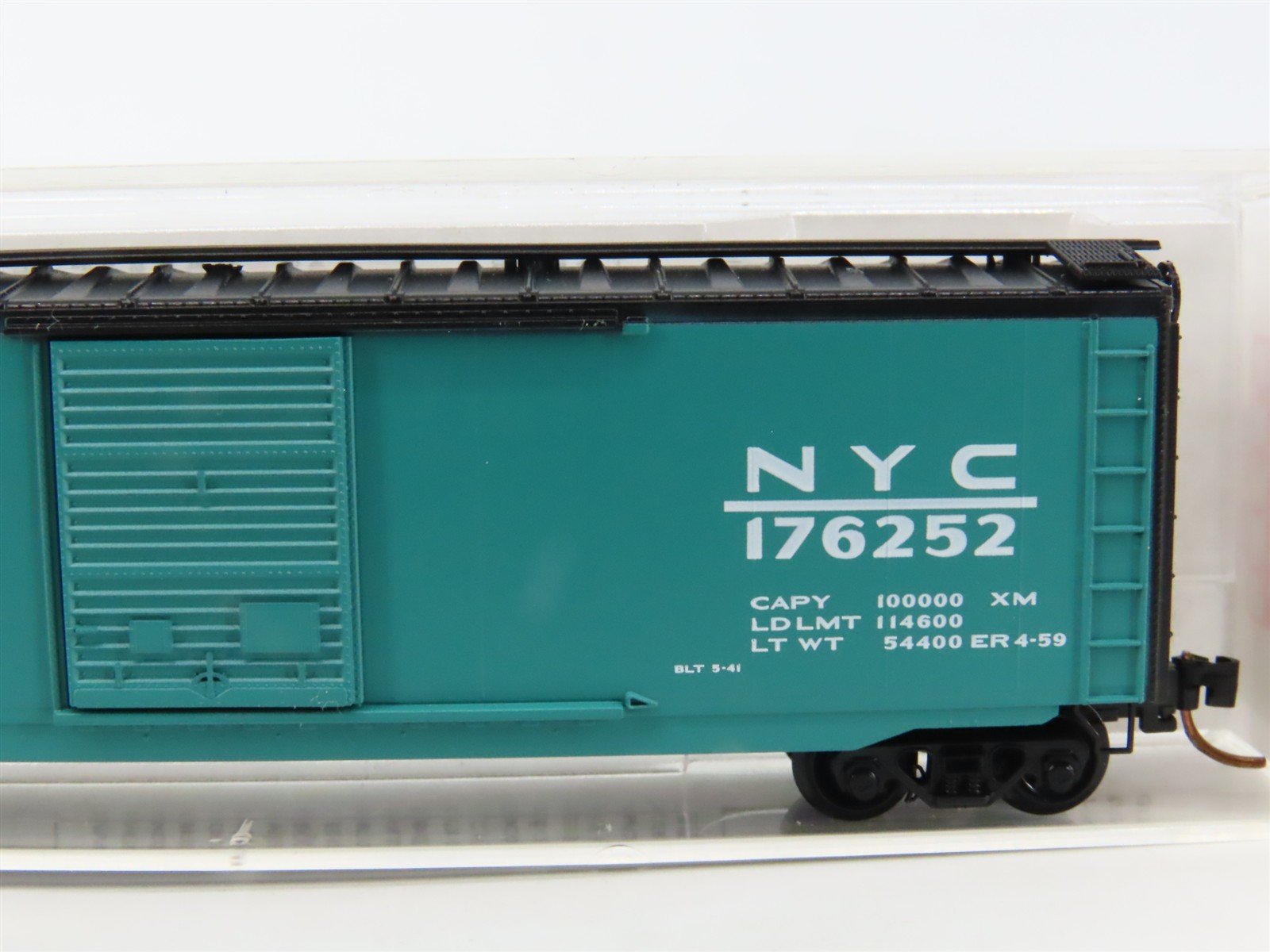 N Scale Micro-Trains MTL 31190 NYC New York Central 50' Standard Boxcar #176252