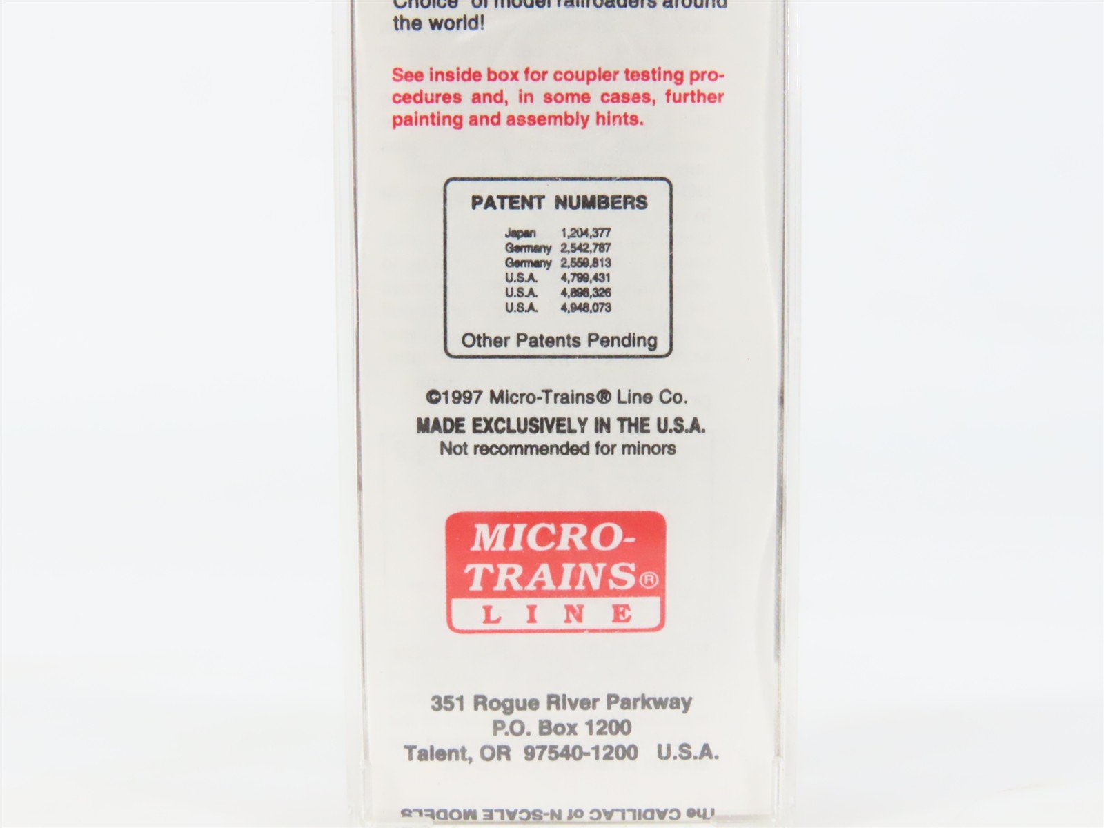 N Scale Micro-Trains MTL 31060 NP Northern Pacific 50' Standard Boxcar #31430