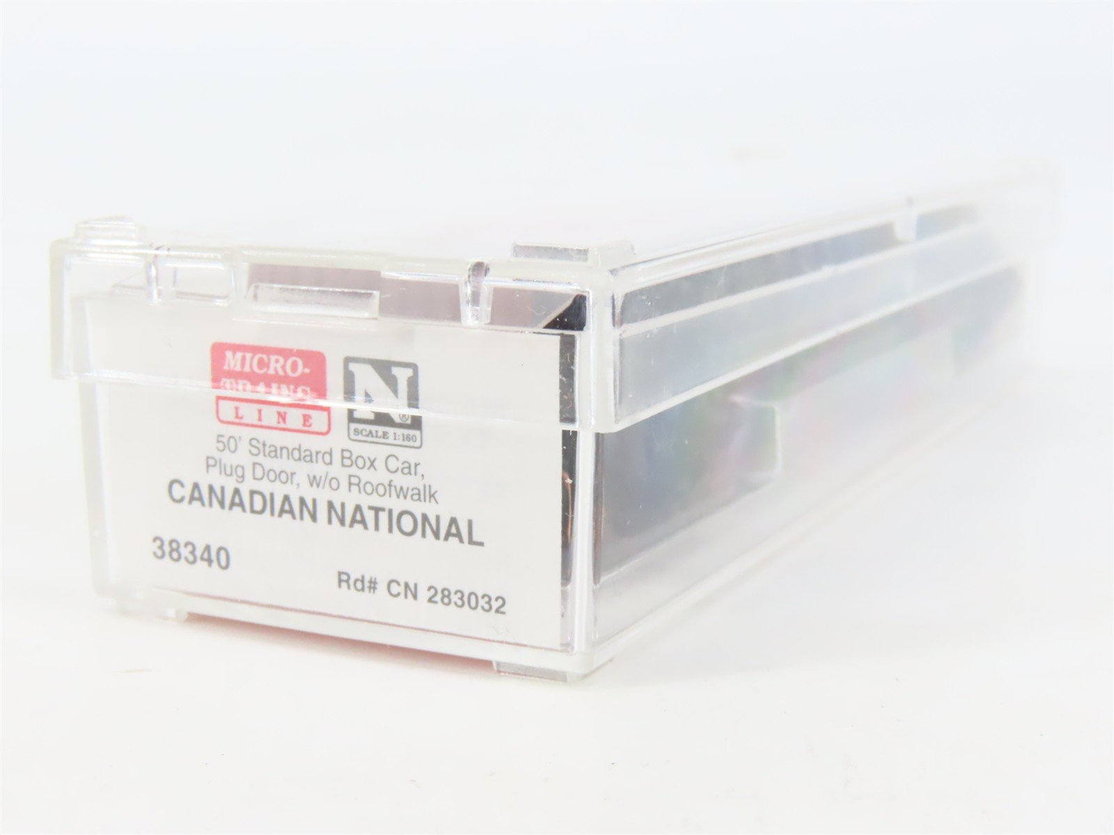 N Scale Micro-Trains MTL 38340 CN Canadian National 50' Standard Boxcar #283032