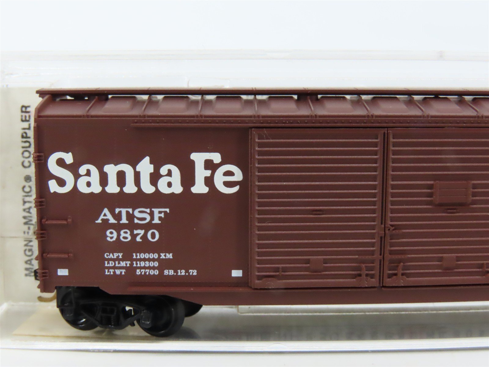 N Scale Micro-Trains MTL 78060 ATSF Santa Fe 50' Standard Boxcar #9870