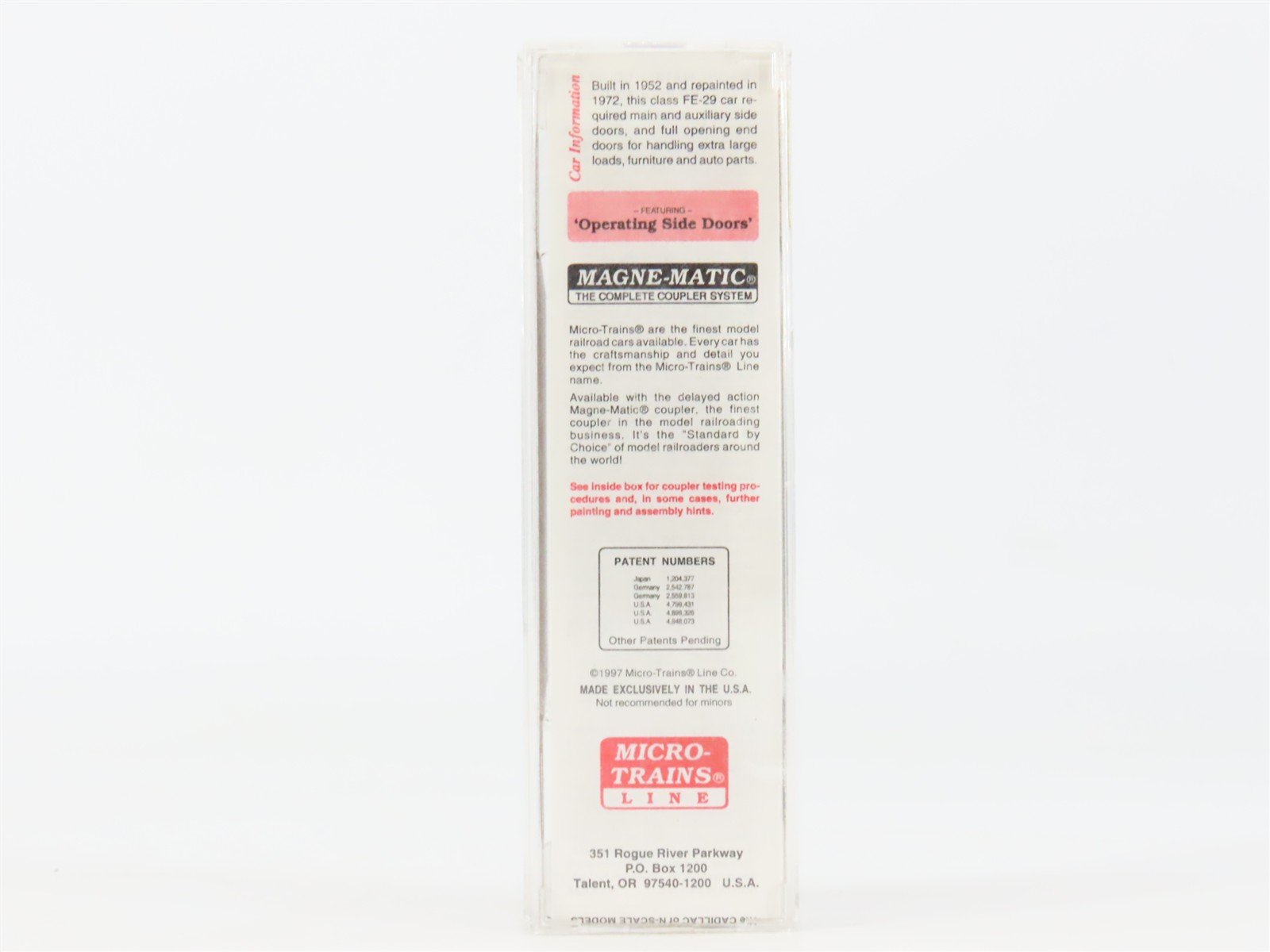N Scale Micro-Trains MTL 78060 ATSF Santa Fe 50' Standard Boxcar #9870