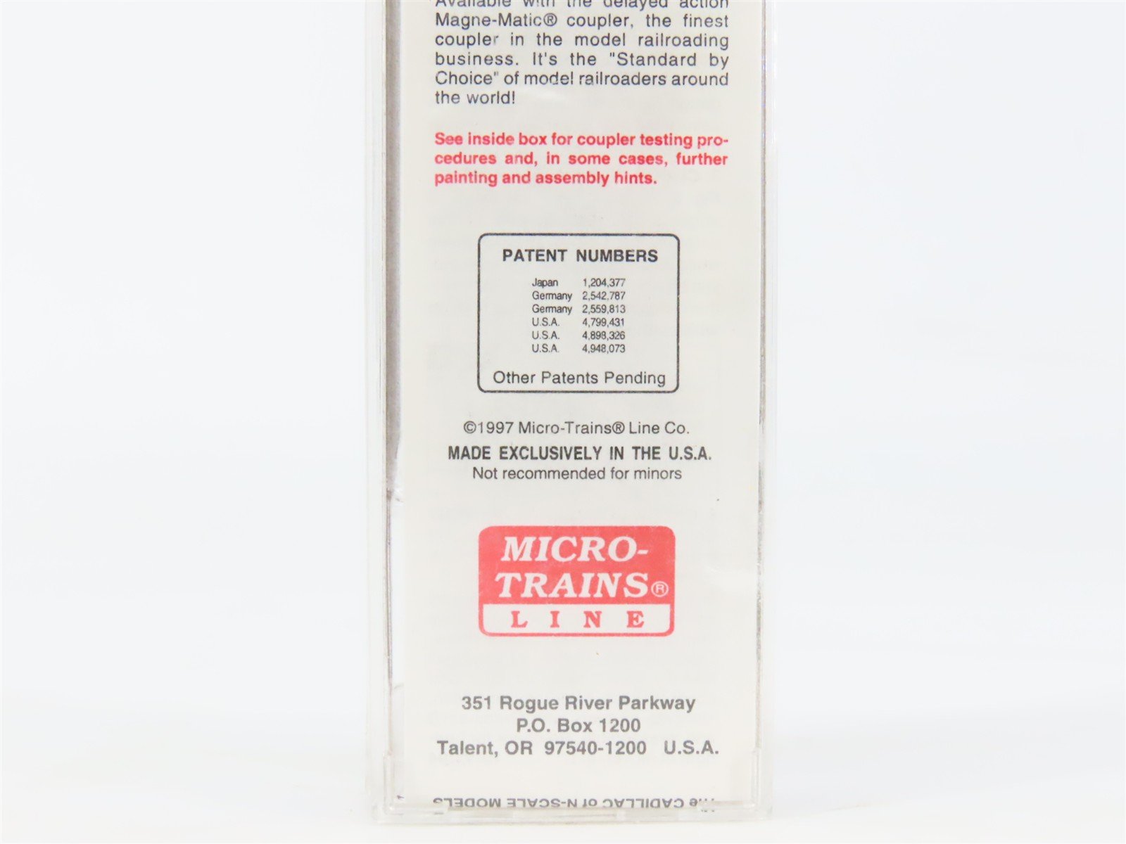 N Scale Micro-Trains MTL 78060 ATSF Santa Fe 50' Standard Boxcar #9870