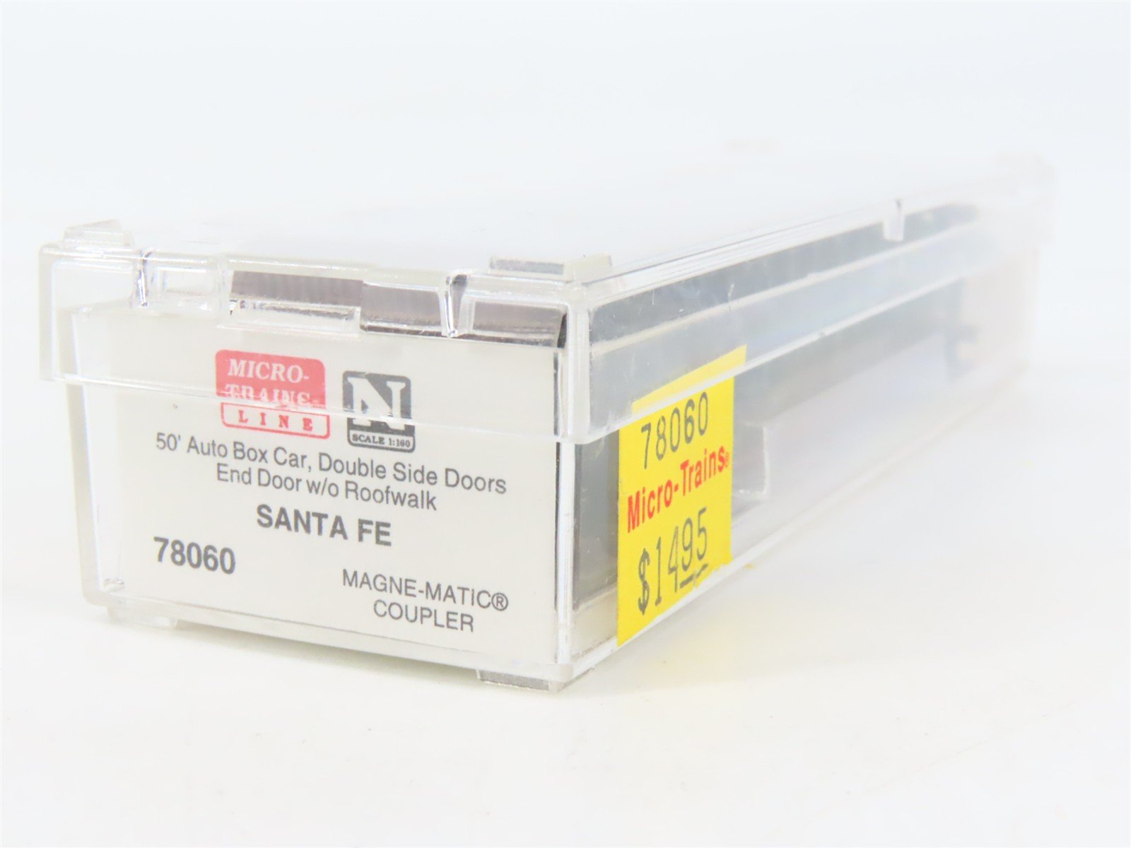 N Scale Micro-Trains MTL 78060 ATSF Santa Fe 50' Standard Boxcar #9870