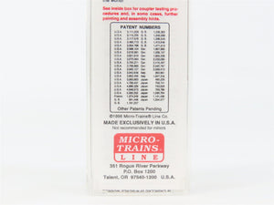 N Scale Micro-Trains MTL 25550/2 CSX Railroad 50' Standard Boxcar #141072