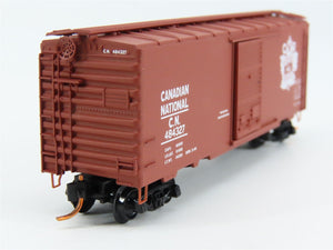 N Scale Micro-Trains 02000796 CN Canadian National 40' Box Car 484327 RTR