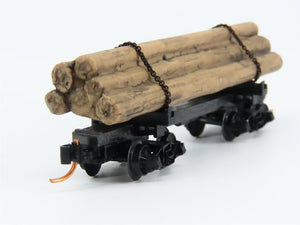 N Scale Micro-Trains 11300530 30' Log Car RTR