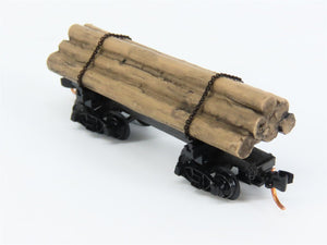 N Scale Micro-Trains 11300530 30' Log Car RTR