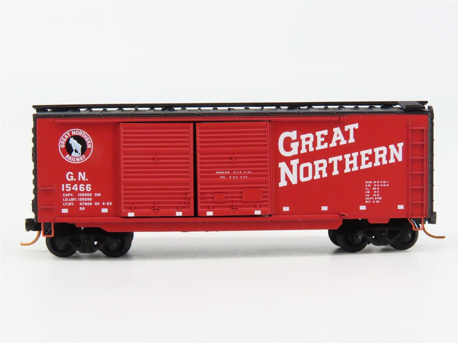 N Scale Micro-Trains 02300280 GN Great Northern 40' Box Car 15466 RTR