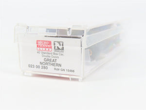 N Scale Micro-Trains 02300280 GN Great Northern 40' Box Car 15466 RTR