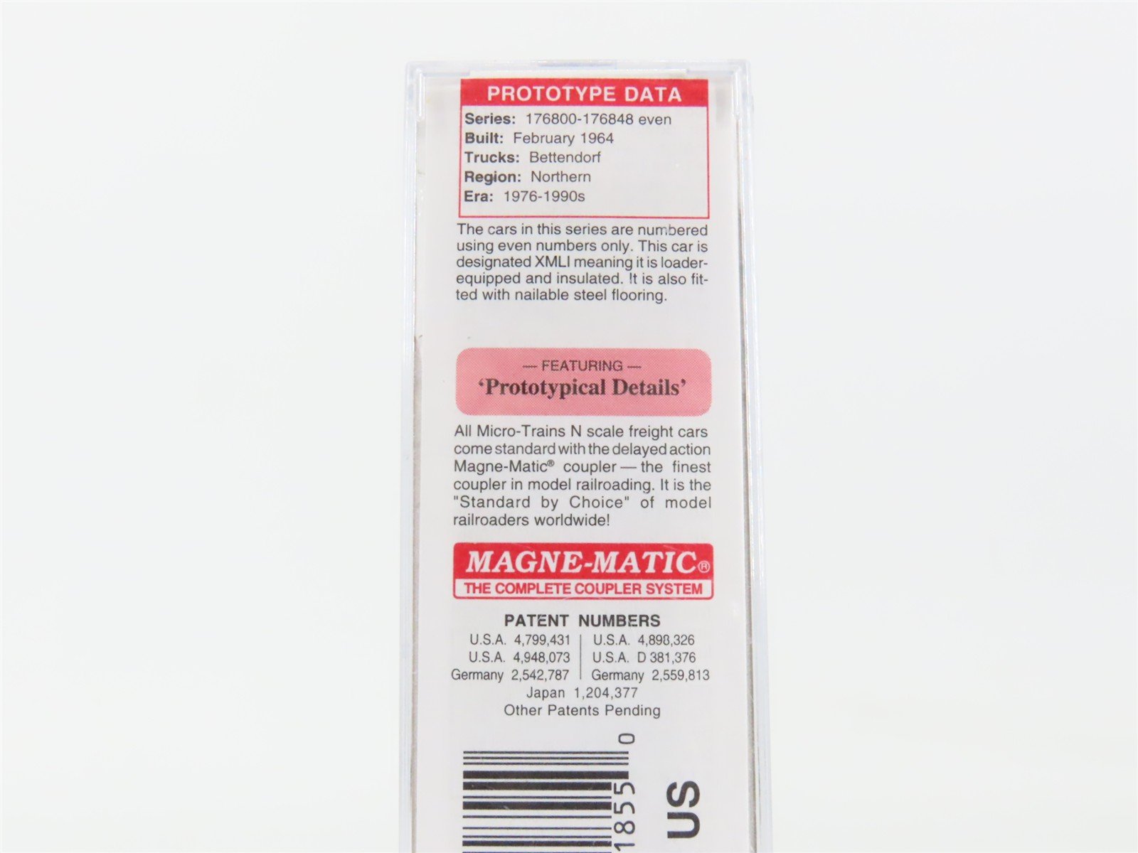 N Scale Micro-Trains 03800400 Soo Line 50' Box Car 176816 RTR