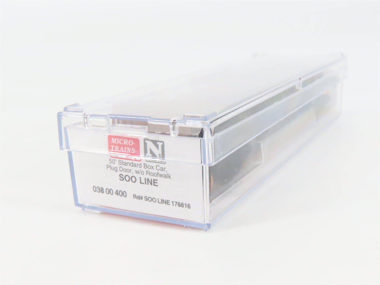N Scale Micro-Trains 03800400 Soo Line 50' Box Car 176816 RTR