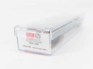 N Scale Micro-Trains 03800400 Soo Line 50' Box Car 176816 RTR