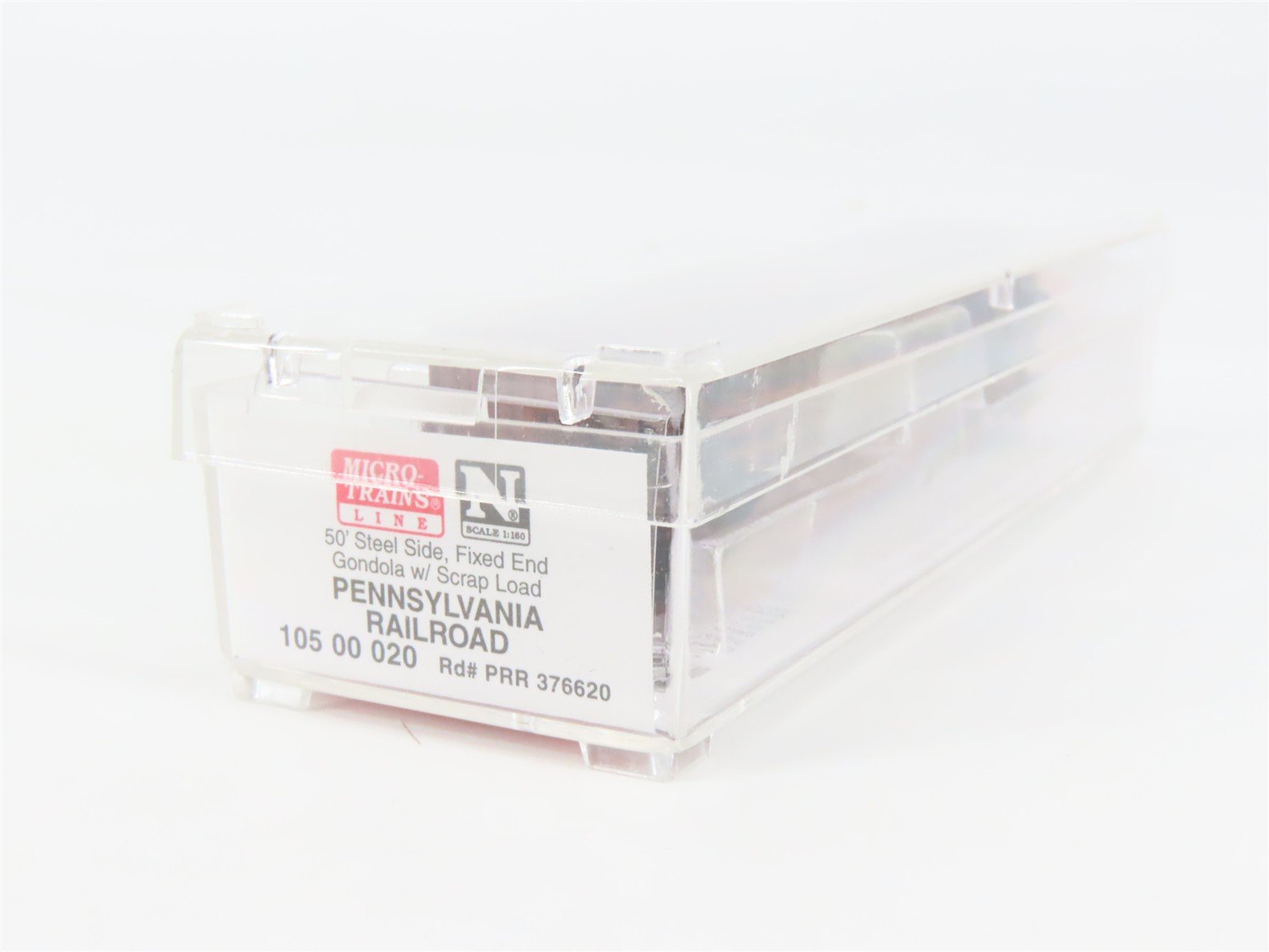 N Scale Micro-Trains 10500020 PRR Pennsylvania Railroad 50' Gondola 376620 RTR