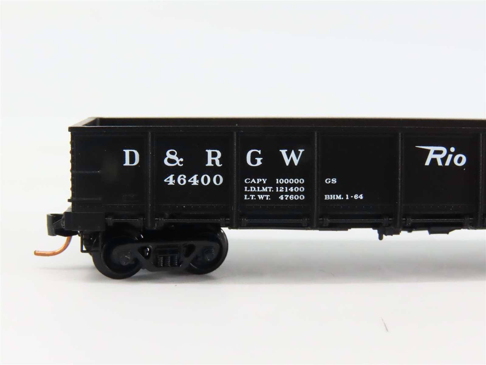 N Scale Micro-Trains 08300060 D&RGW Denver & Rio Grande Western 40' Gondola RTR