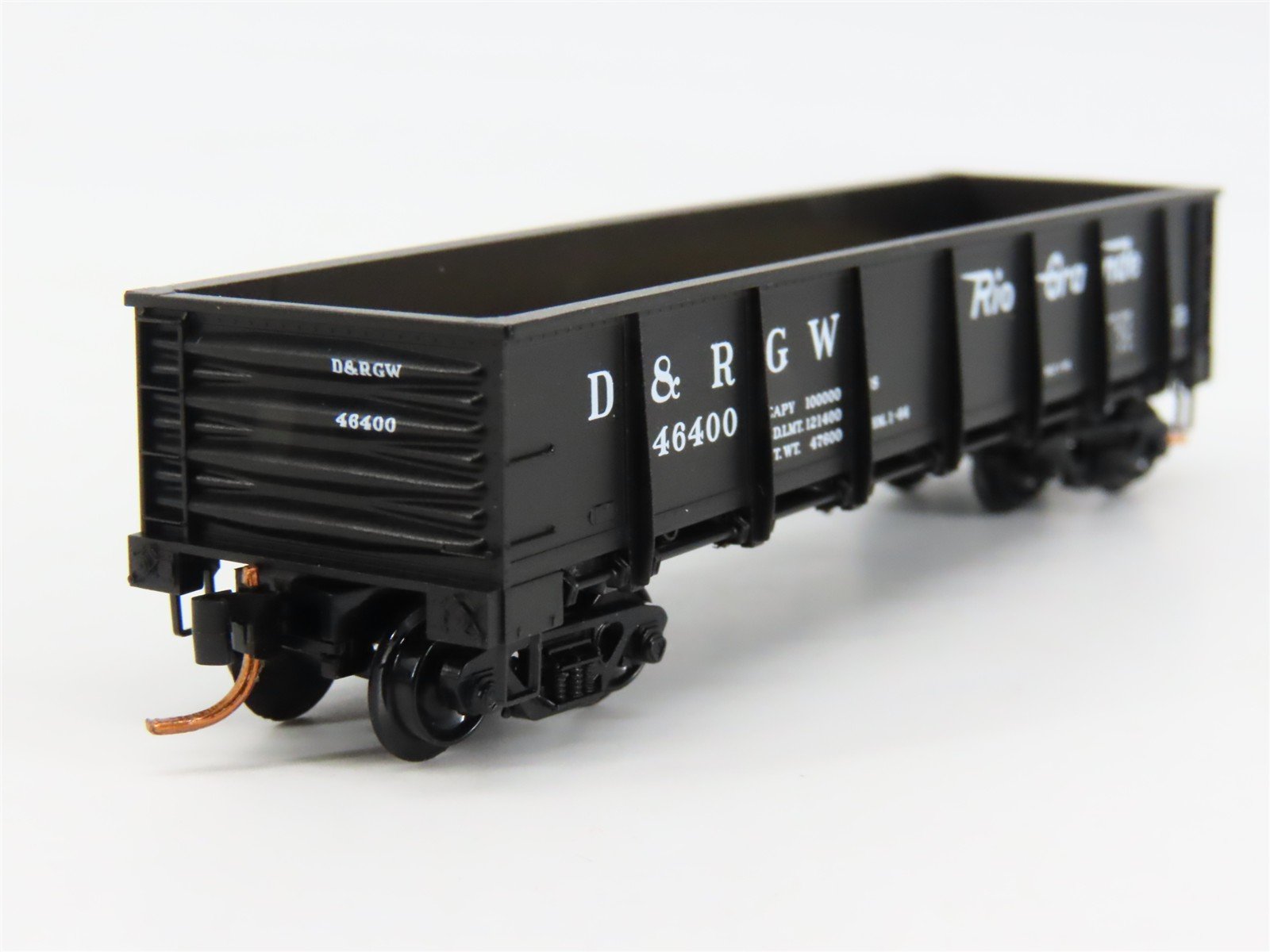 N Scale Micro-Trains 08300060 D&RGW Denver & Rio Grande Western 40' Gondola RTR