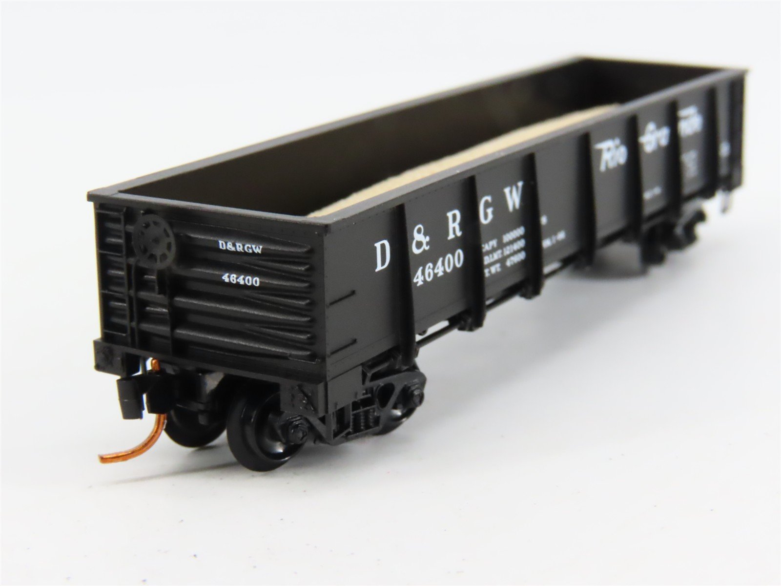 N Scale Micro-Trains 08300060 D&RGW Denver & Rio Grande Western 40' Gondola RTR