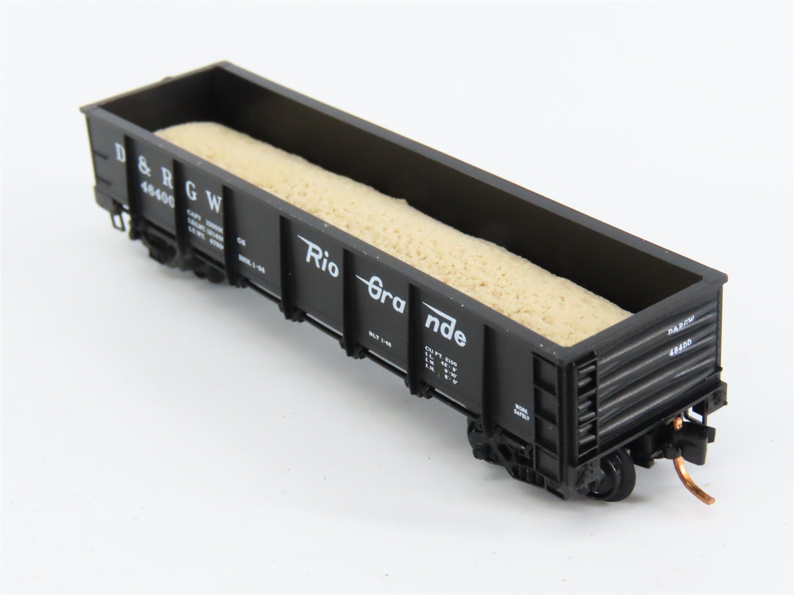 N Scale Micro-Trains 08300060 D&RGW Denver & Rio Grande Western 40' Gondola RTR