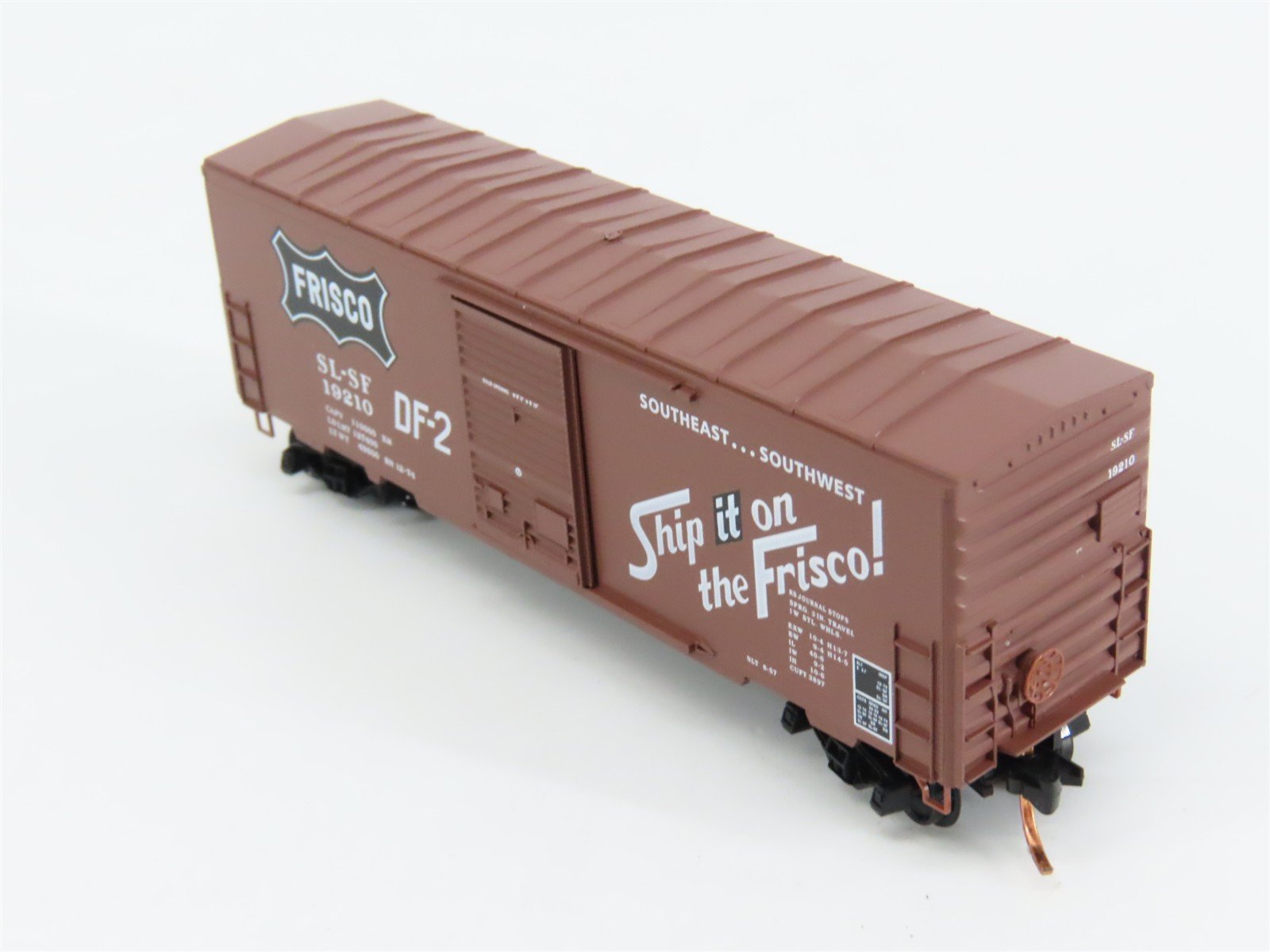 N Scale Micro-Trains 02400370 SL-SF St. Louis - San Francisco 40' Box Car RTR