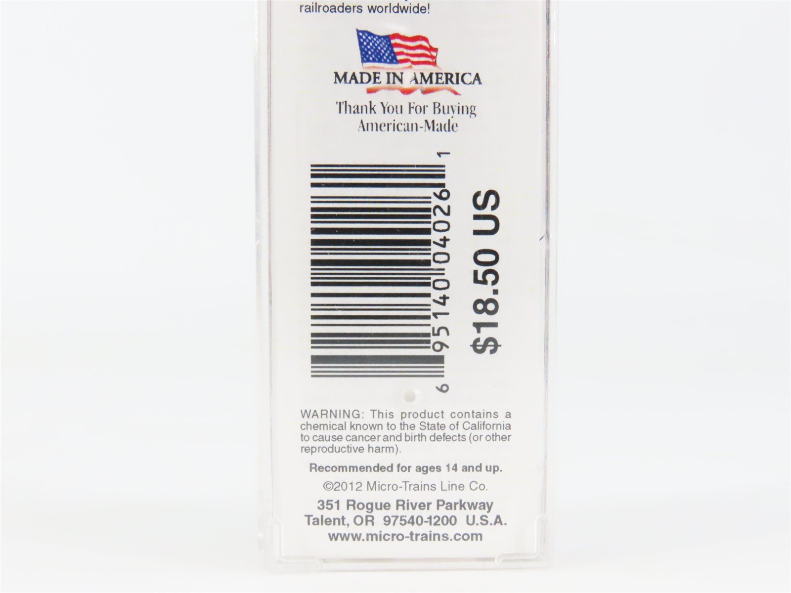 N Scale Micro-Trains 02400370 SL-SF St. Louis - San Francisco 40' Box Car RTR