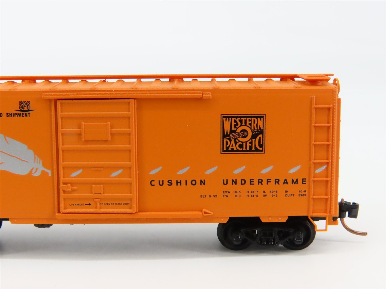N Scale Micro-Trains 20506 WP Western Pacific 40' Box Car 1953 RTR