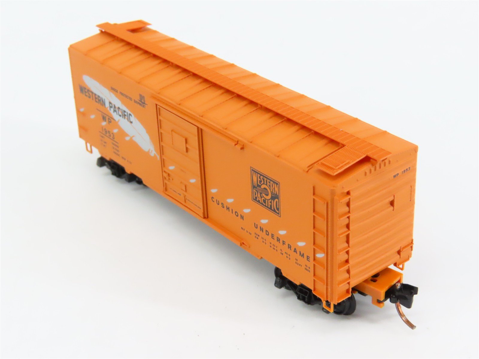 N Scale Micro-Trains 20506 WP Western Pacific 40' Box Car 1953 RTR