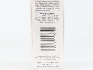 N Scale Micro-Trains 20506 WP Western Pacific 40' Box Car 1953 RTR