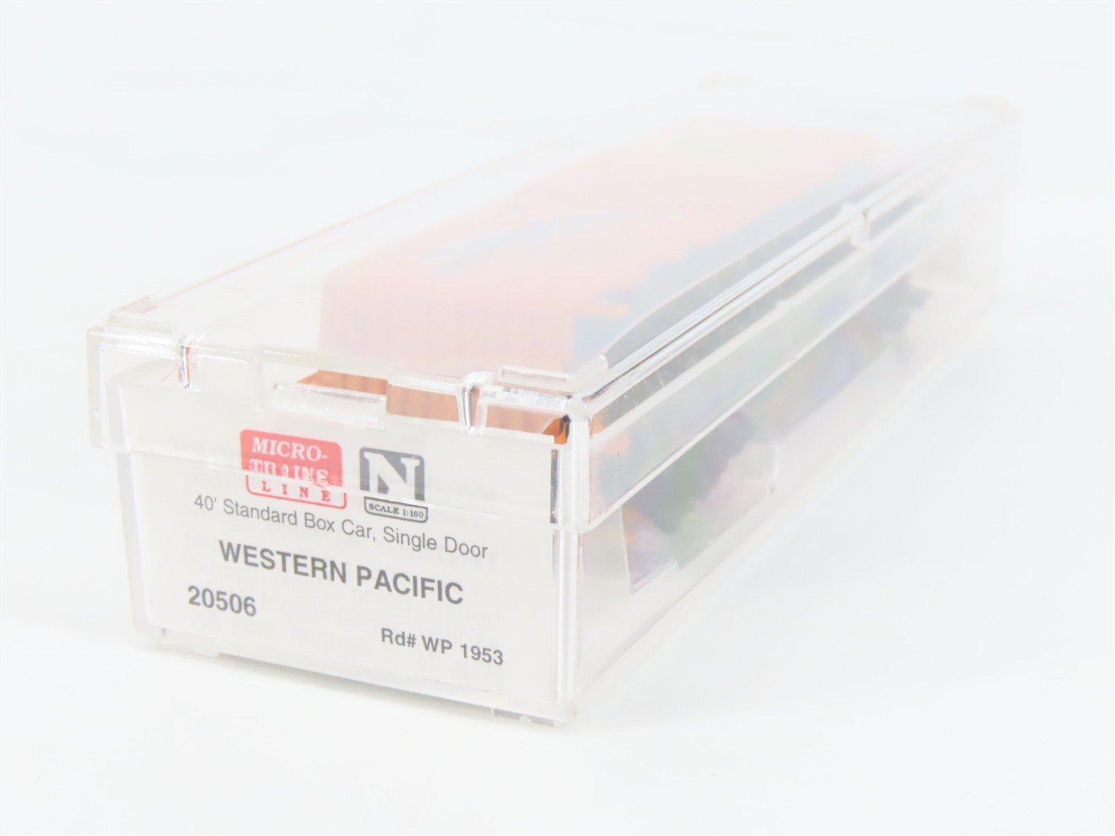 N Scale Micro-Trains 20506 WP Western Pacific 40' Box Car 1953 RTR