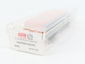 N Scale Micro-Trains 20506 WP Western Pacific 40' Box Car 1953 RTR