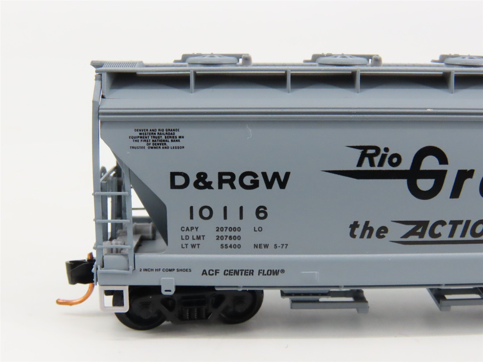 N Scale Micro-Trains 09200020 D&RGW Denver & Rio Grande Western Hopper 10116 RTR