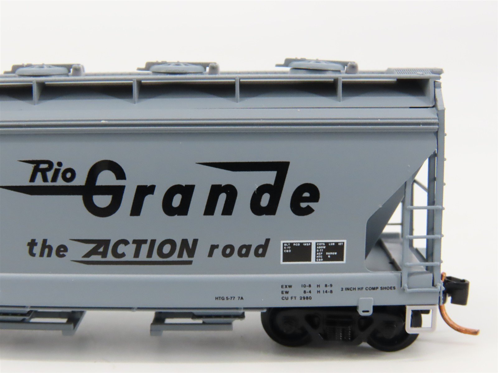 N Scale Micro-Trains 09200020 D&RGW Denver & Rio Grande Western Hopper 10116 RTR