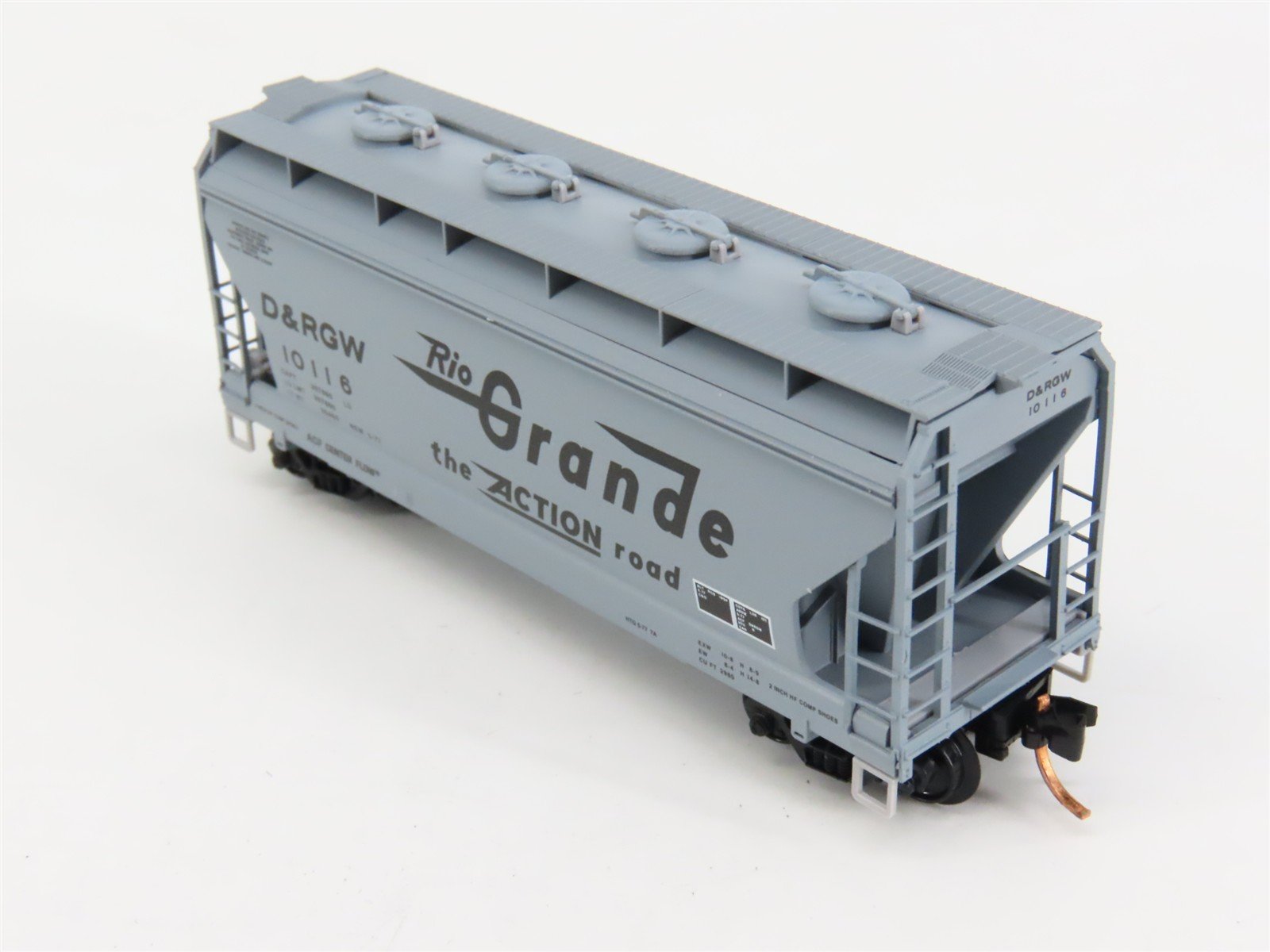 N Scale Micro-Trains 09200020 D&RGW Denver & Rio Grande Western Hopper 10116 RTR