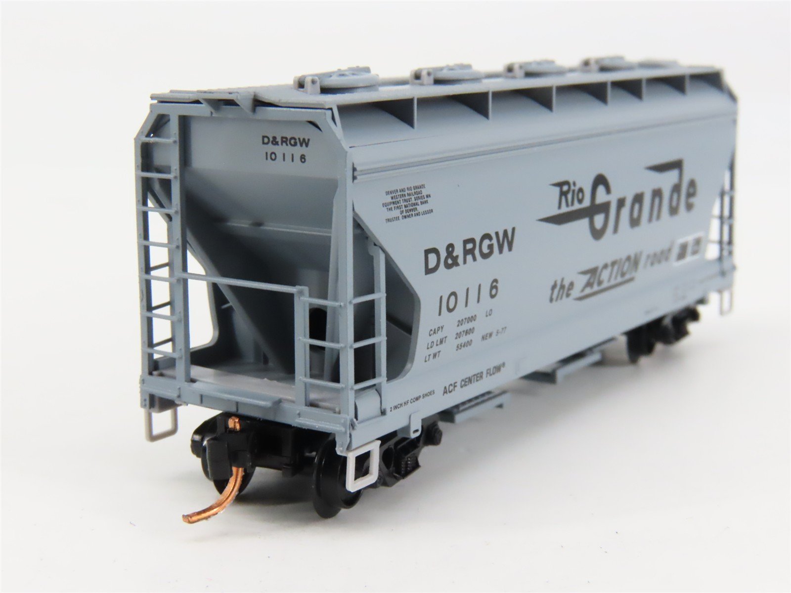 N Scale Micro-Trains 09200020 D&RGW Denver & Rio Grande Western Hopper 10116 RTR