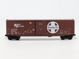 N Scale Micro-Trains 07700140 ATSF Santa Fe 50' Box Car 49633 RTR