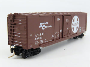 N Scale Micro-Trains 07700140 ATSF Santa Fe 50' Box Car 49633 RTR