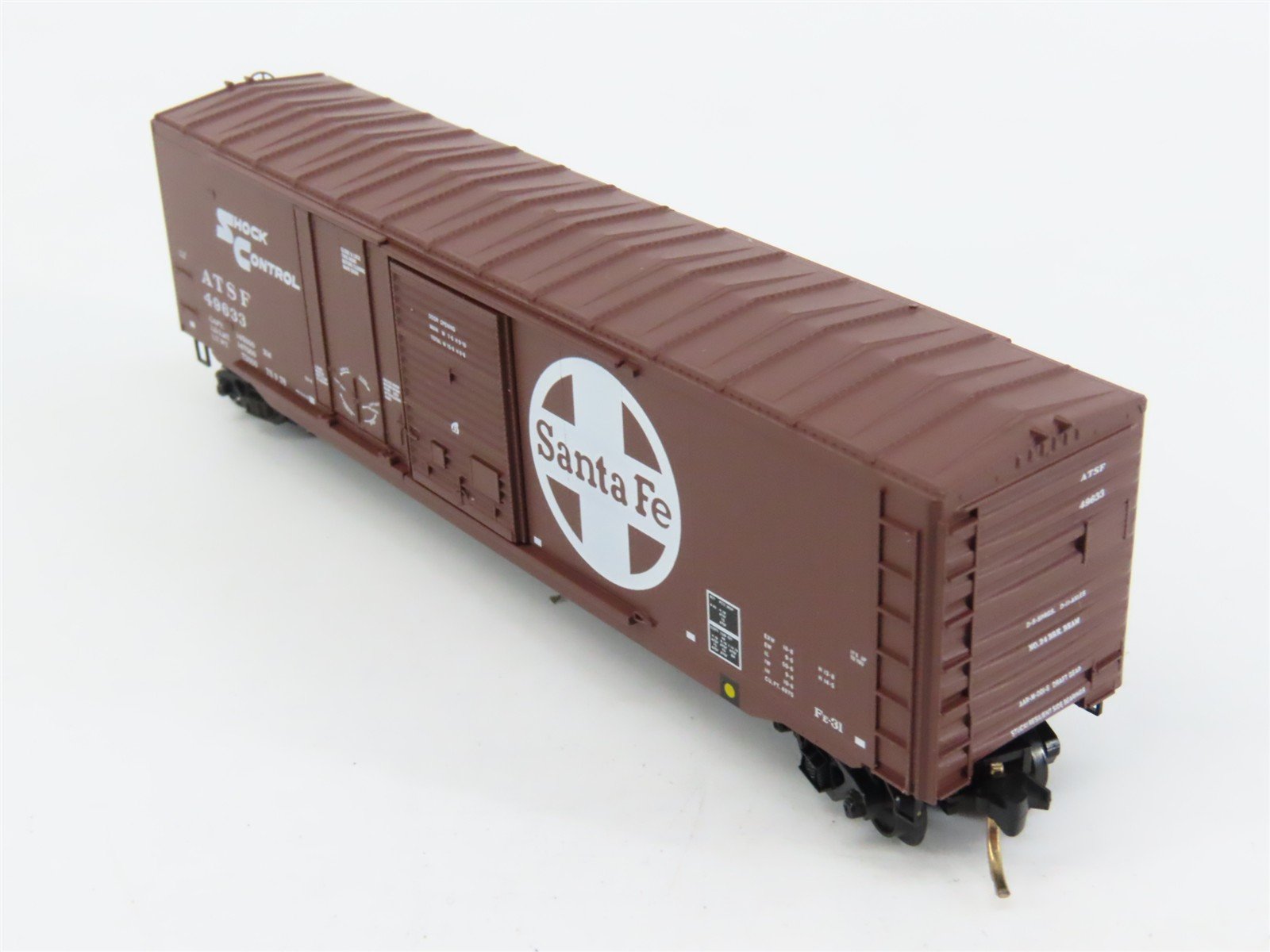 N Scale Micro-Trains 07700140 ATSF Santa Fe 50' Box Car 49633 RTR
