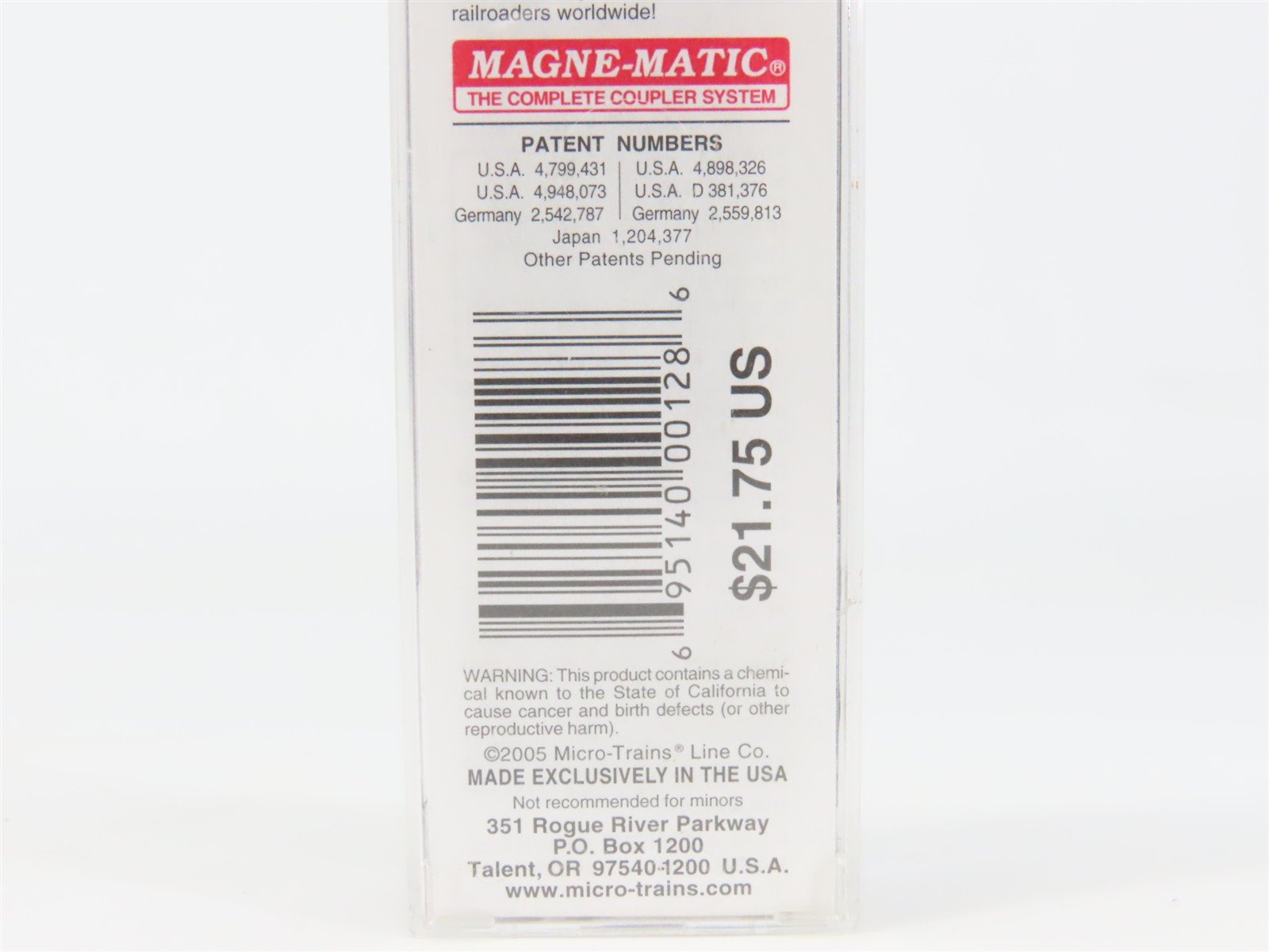 N Scale Micro-Trains 07700140 ATSF Santa Fe 50' Box Car 49633 RTR