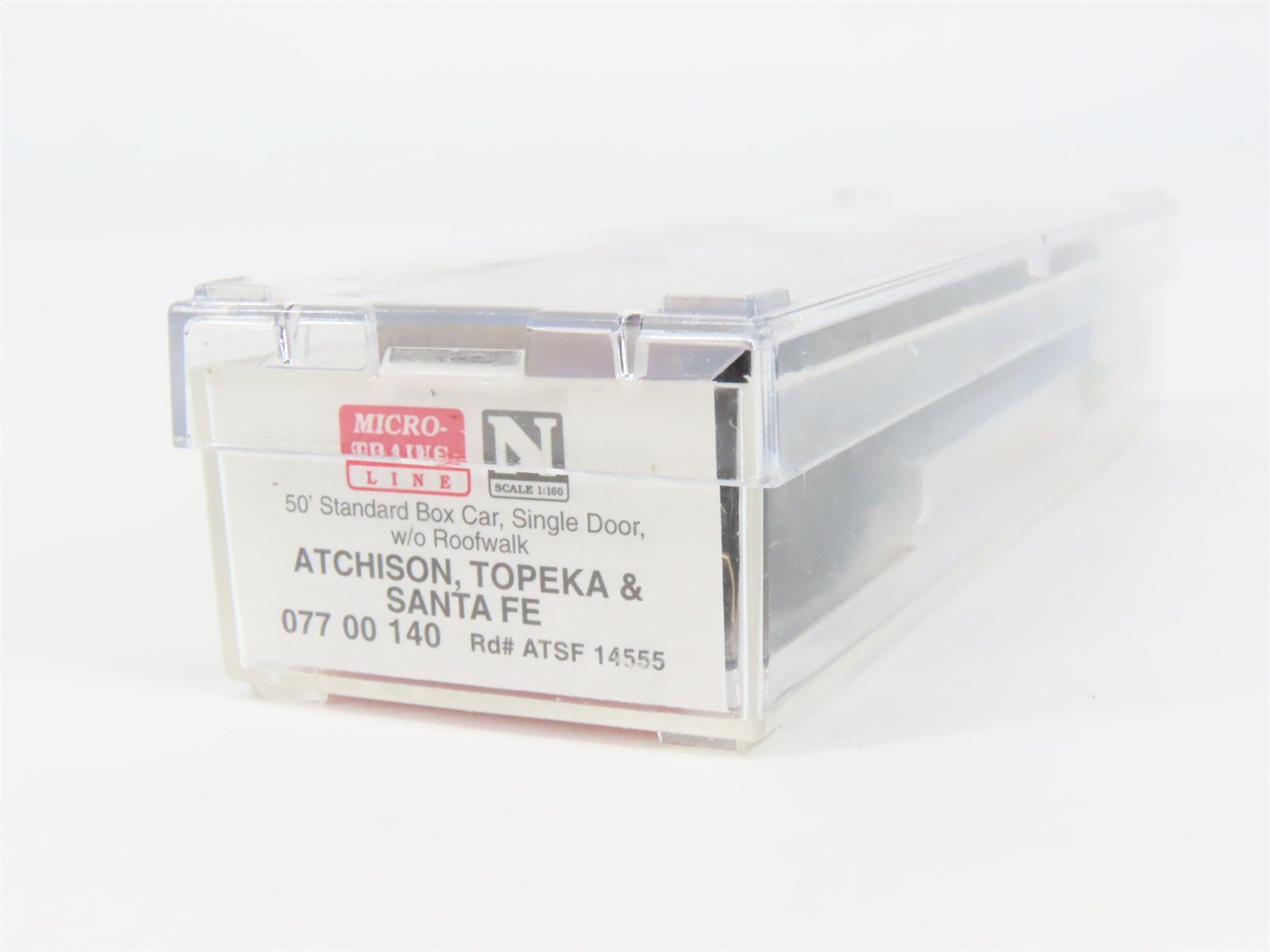 N Scale Micro-Trains 07700140 ATSF Santa Fe 50' Box Car 49633 RTR